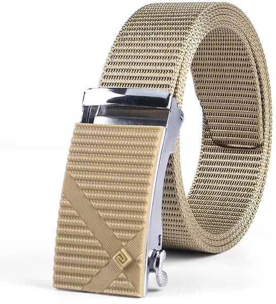 JDL - Beige Nylon Men's Casual Belt ( Pack of 1 ) JDL - Beige Nylon Men's Casual Belt ( Pack of 1 )