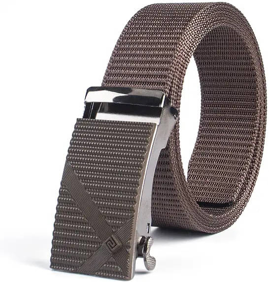 JDL - Brown Nylon Men's Casual Belt ( Pack of 1 ) JDL - Brown Nylon Men's Casual Belt ( Pack of 1 )