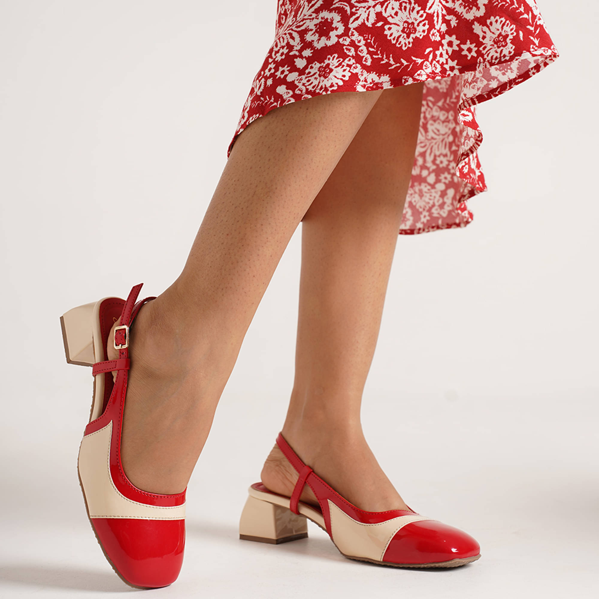 JM Looks Red Women's Sandal Heels JM Looks Red Women's Sandal Heels