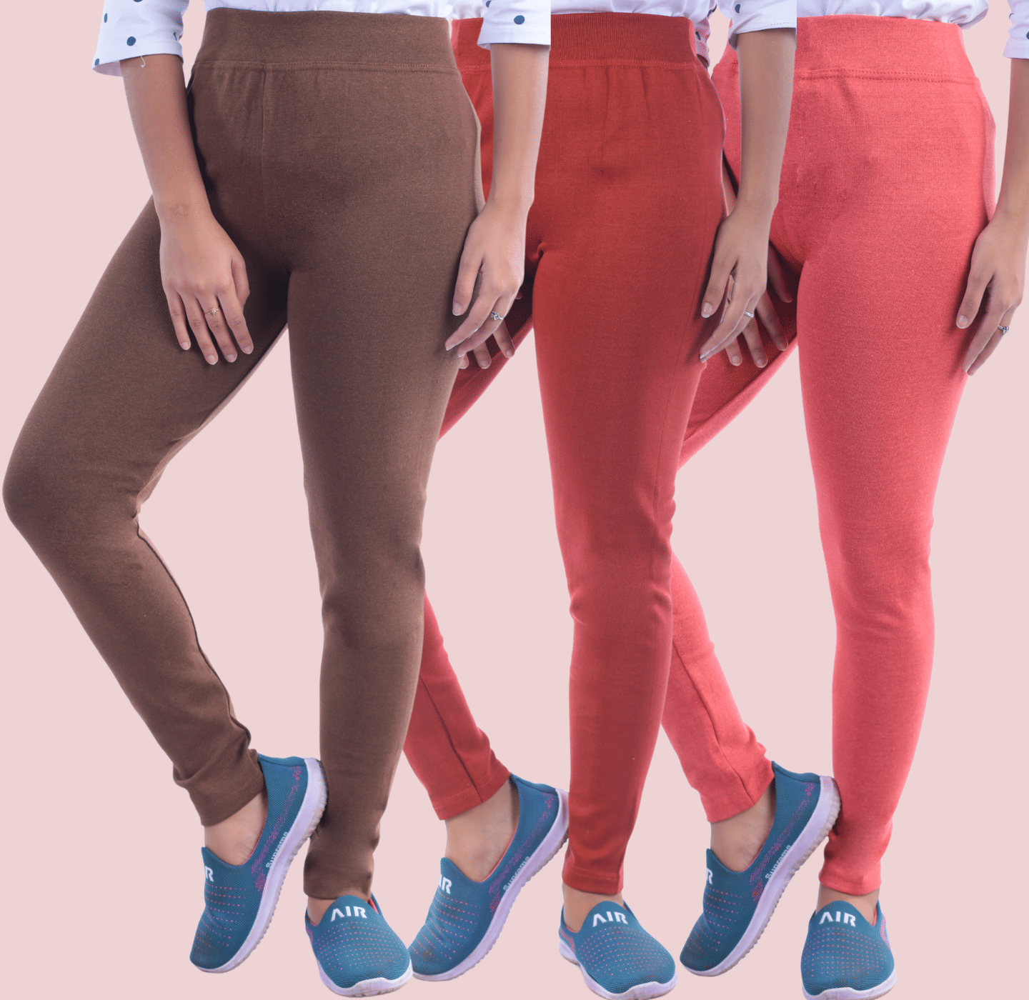     			KARARO JEGGINGS Women Cotton Blend Skinny Fit Jegging