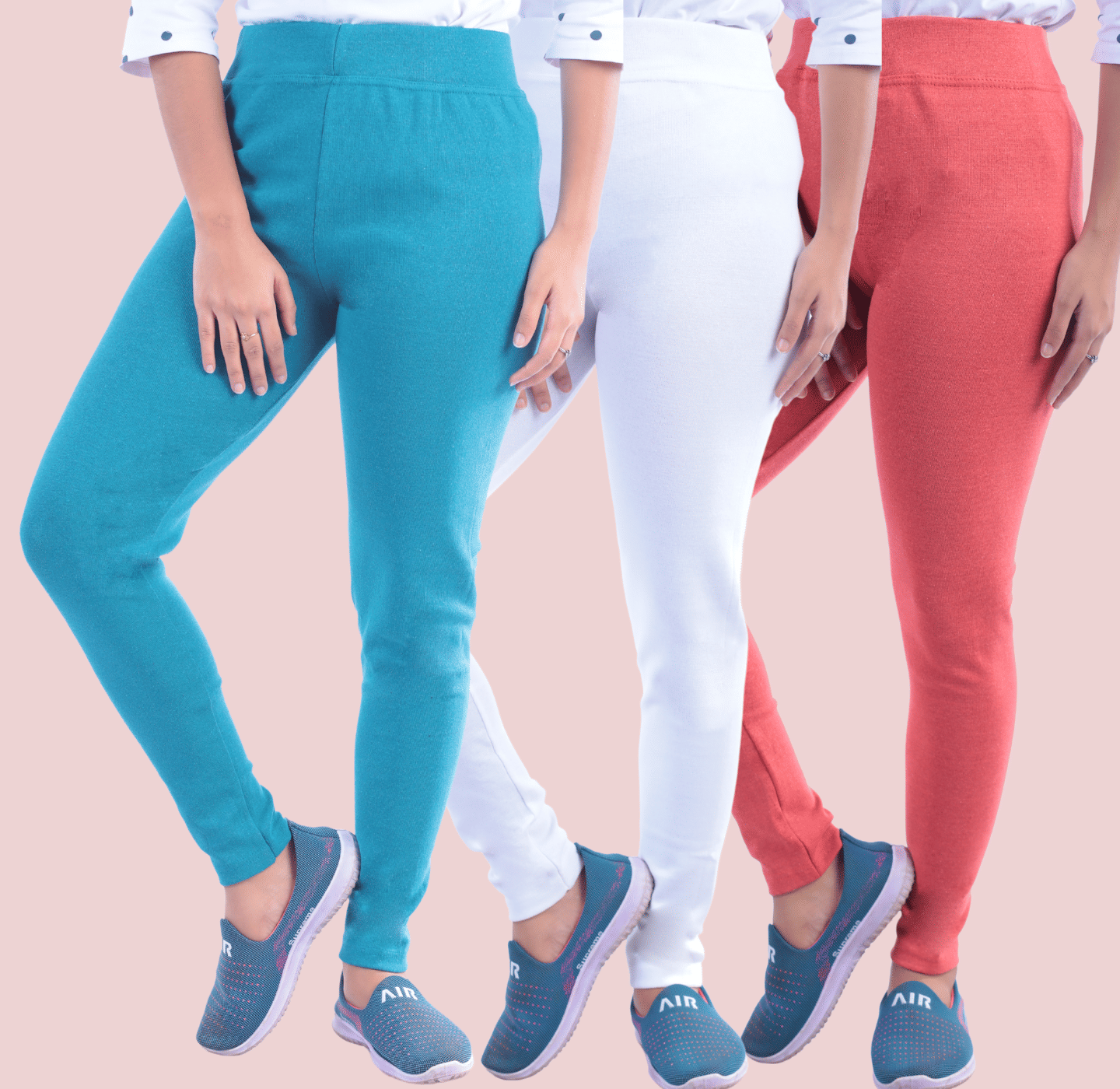     			KARARO JEGGINGS Women Cotton Blend Skinny Fit Jegging