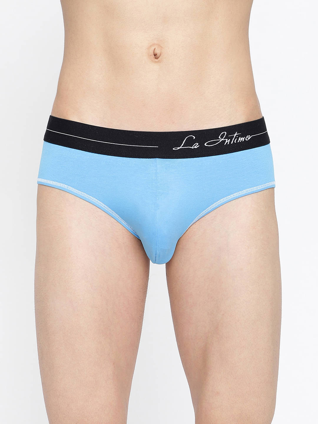 La Intimo Pack of 1 Lycra Briefs For Men's ( Blue ) La Intimo Pack of 1 Lycra Briefs For Men's ( Blue )
