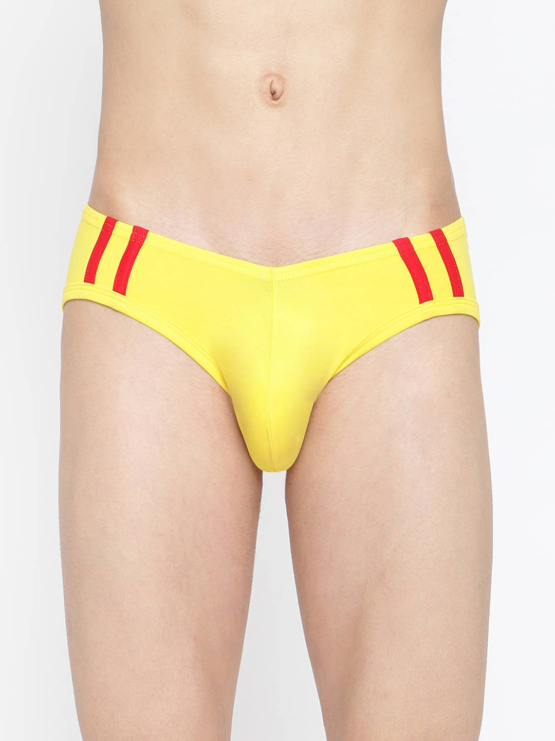     			La Intimo Pack of 1 Lycra Briefs For Men's ( Yellow )