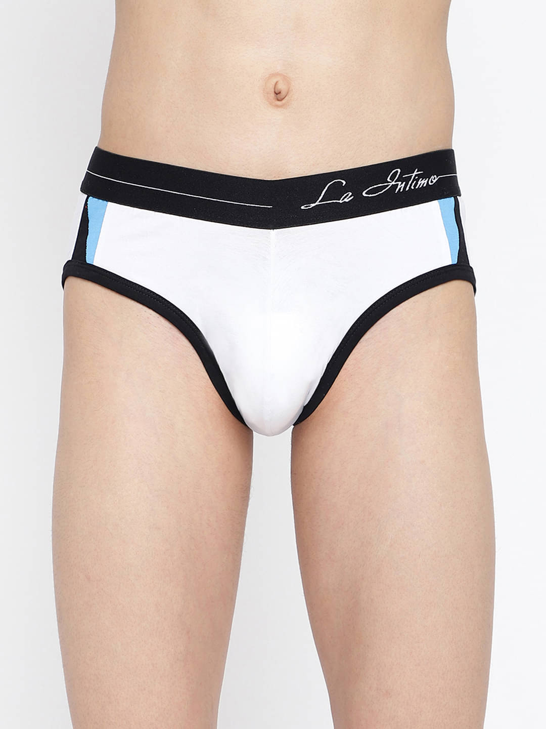 La Intimo Pack of 1 Lycra Briefs For Men's ( White ) La Intimo Pack of 1 Lycra Briefs For Men's ( White )