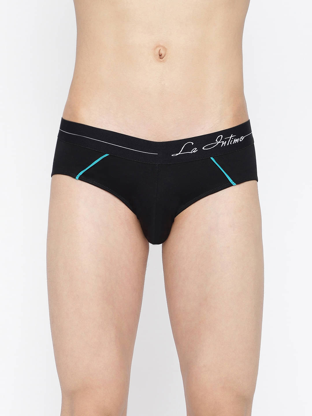 La Intimo Pack of 1 Lycra Briefs For Men's ( Black ) La Intimo Pack of 1 Lycra Briefs For Men's ( Black )