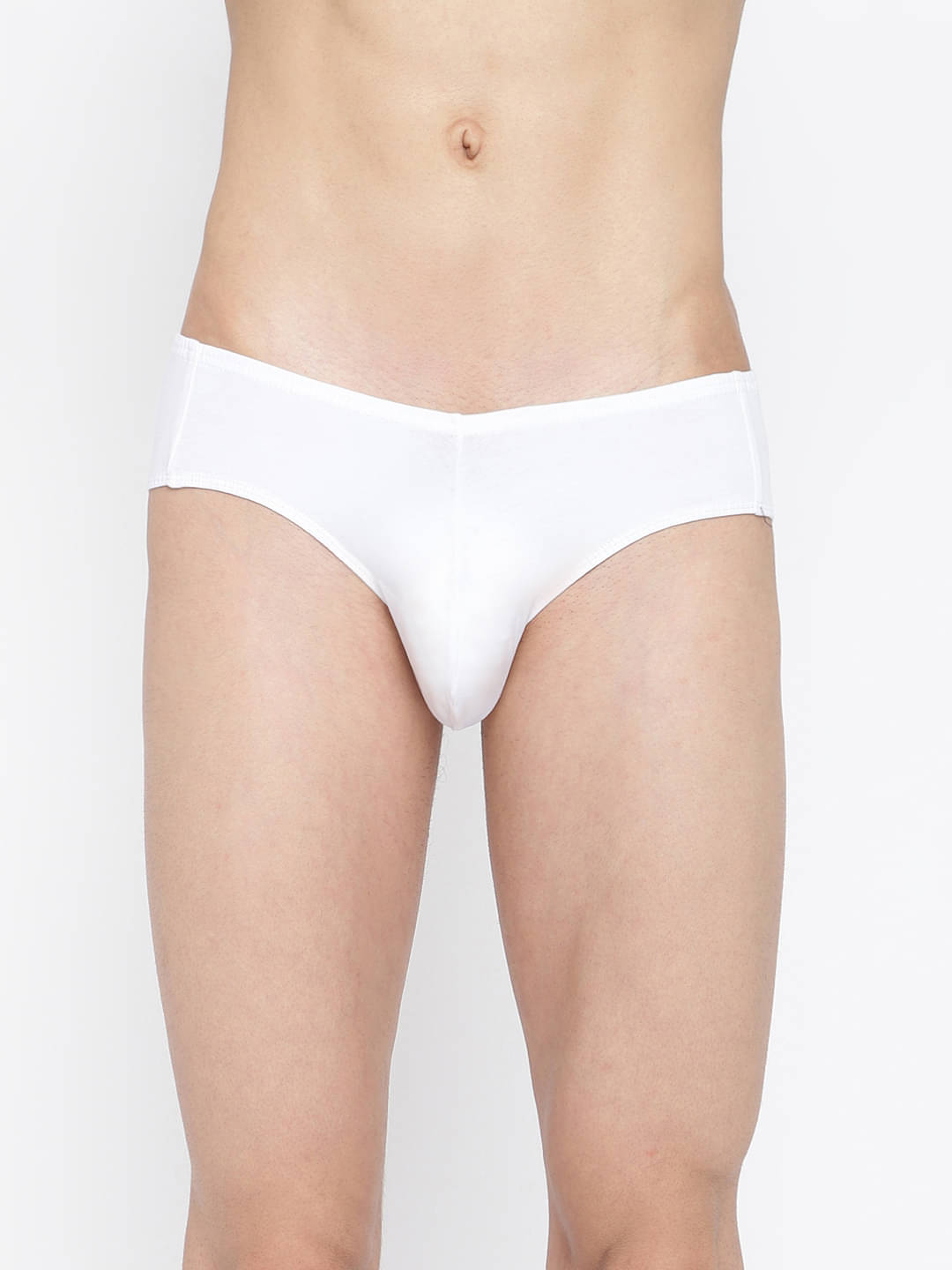     			La Intimo Pack of 1 Lycra Briefs For Men's ( White )
