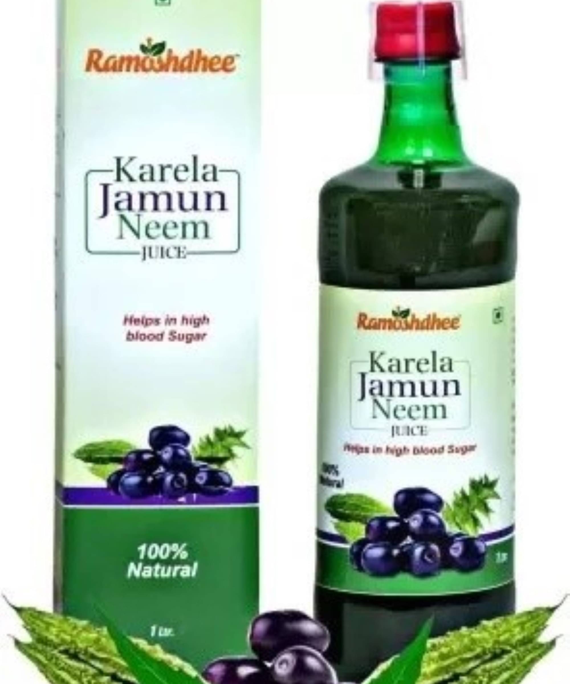     			Organic Karela Jamun Neem Juice|Helps Control Blood Sugar Level