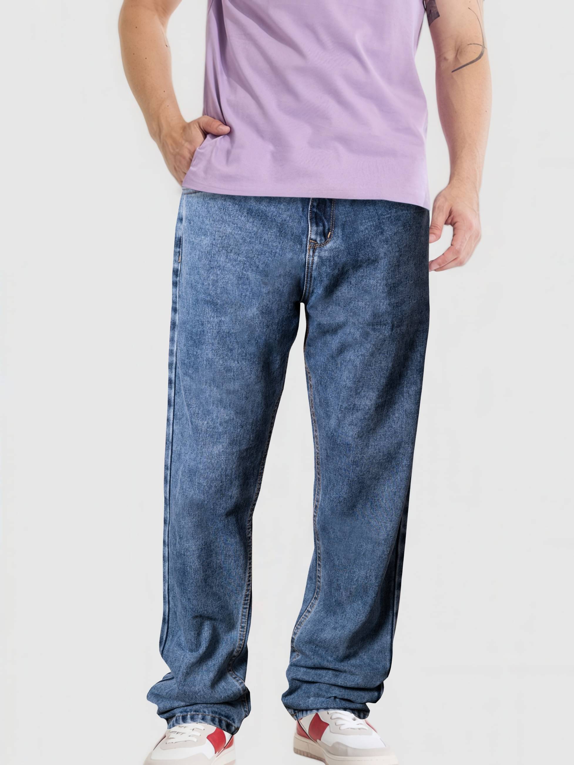     			RIG BONE Clean Look Men's Jeans - Light Blue ( Pack of 1 )