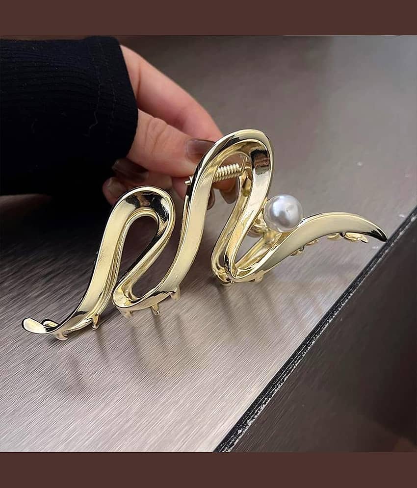 Rhosyn Gold Women's Hair Clip ( Pack of 1 ) - Jewellery Sets | Buy online on ZillyBuy