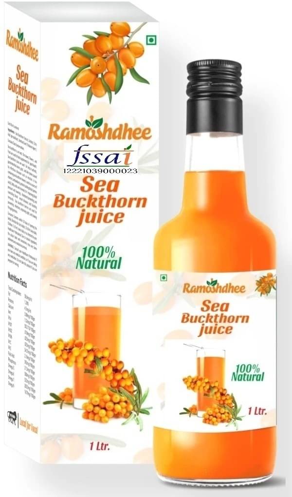     			Sea Buckthorn Juice|Natural Himalayan 99% Pure Berry Juice in Super Antoxidant