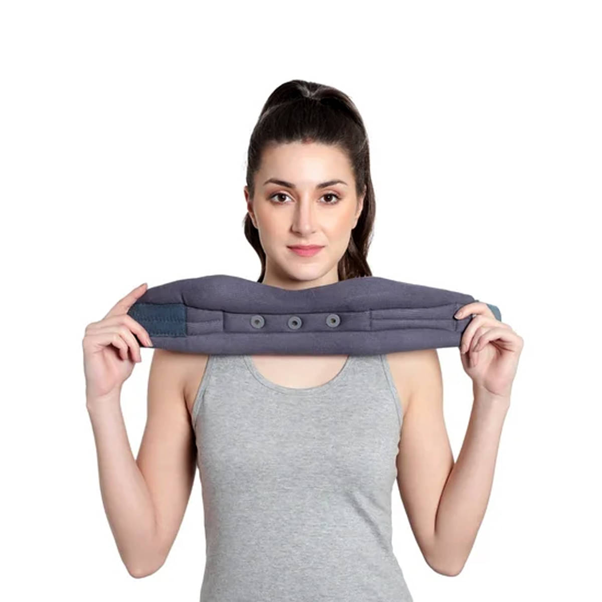     			Selva Grey Neck Support ( Pack of 1 )