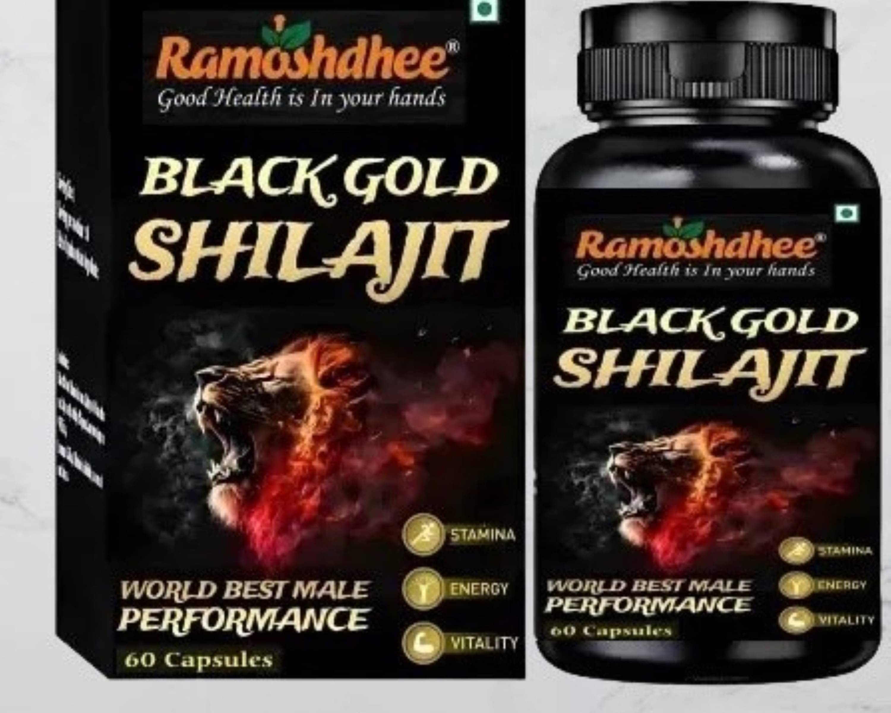 Shilajit Black Gold (60 Cap), Boosts Power In 2 Weeks Shilajit Black Gold (60 Cap), Boosts Power In 2 Weeks
