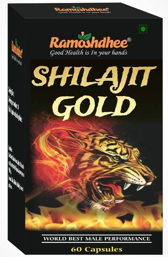    			Shilajit Gold 60 Capsules, Boosts Stamina In 2 Weeks