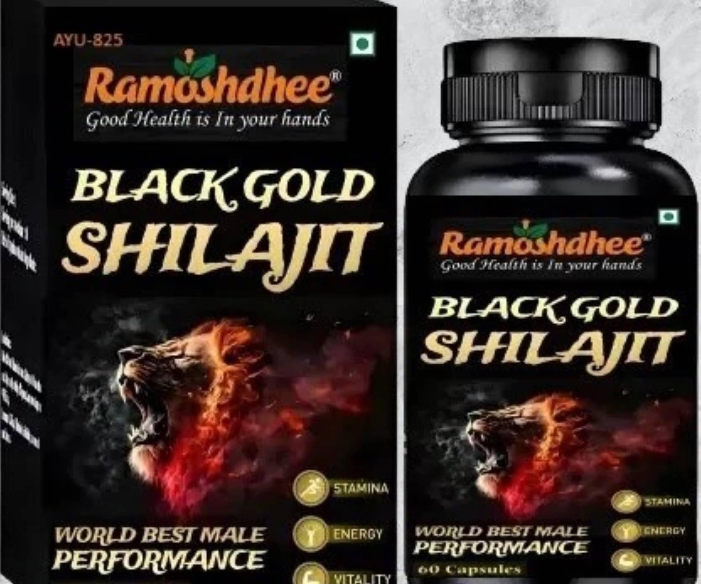 Shilajit Gold Capsule Strength Stamina Power Energy Shilajit Gold Capsule Strength Stamina Power Energy
