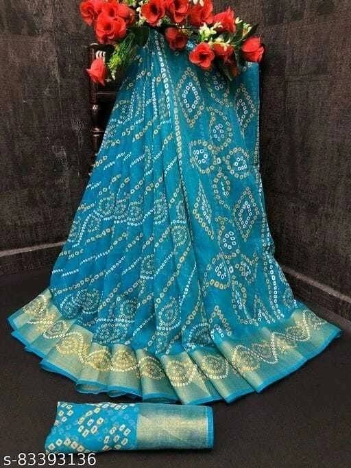 Suali Cotton Blend Solid Saree With Unstitched Blouse Piece ( Light Blue ) Suali Cotton Blend Solid Saree With Unstitched Blouse Piece ( Light Blue )