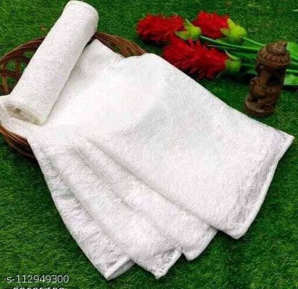 Suali Net Self Design Saree With Unstitched Blouse Piece ( White ) Suali Net Self Design Saree With Unstitched Blouse Piece ( White )