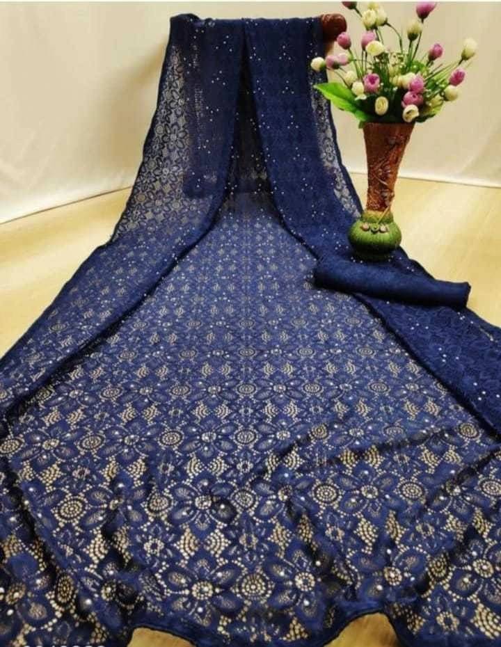 Suali Net Self Design Saree With Unstitched Blouse Piece ( Black ) Suali Net Self Design Saree With Unstitched Blouse Piece ( Black )