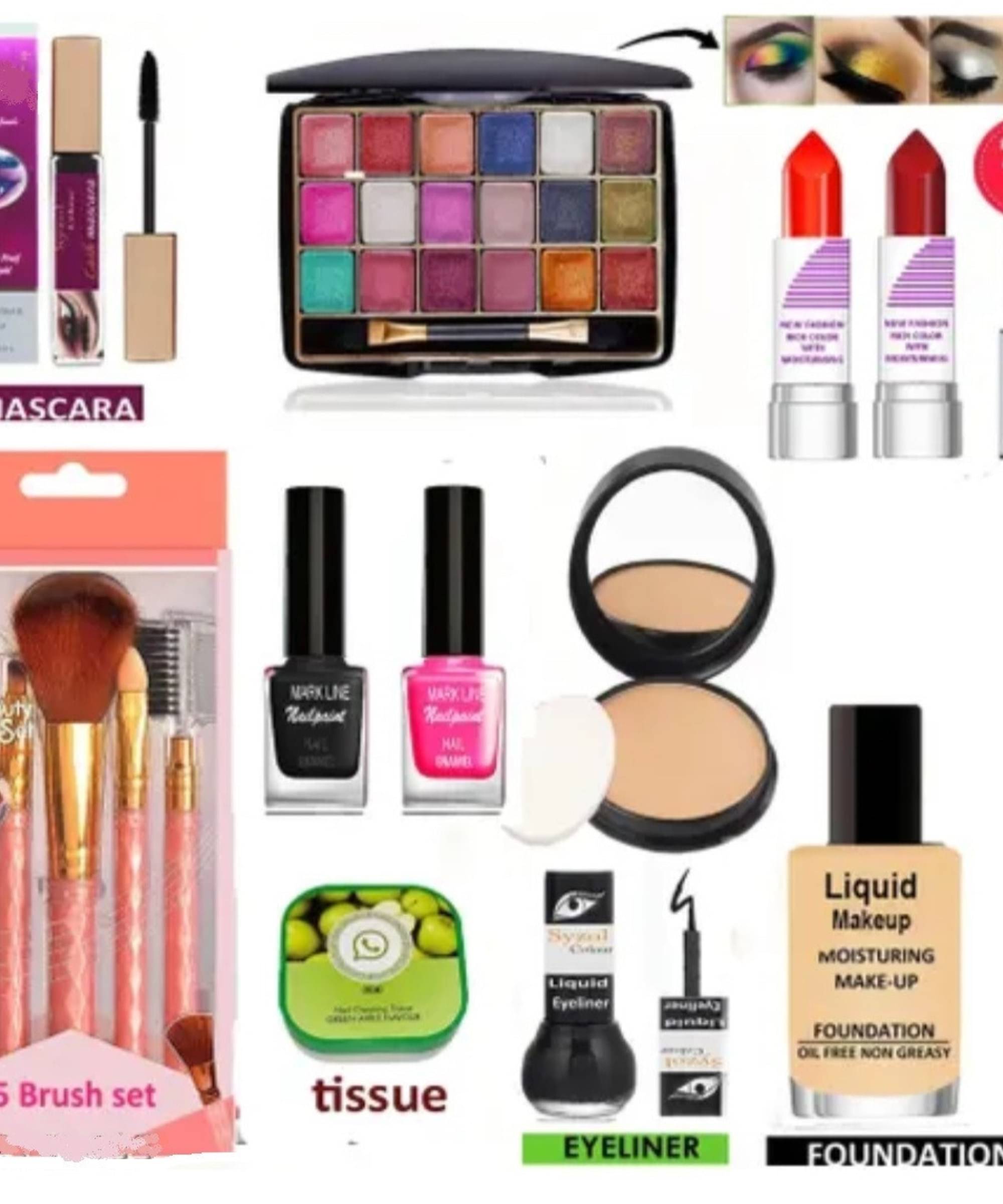     			Yelgo Makeup Kit ( combo kit )