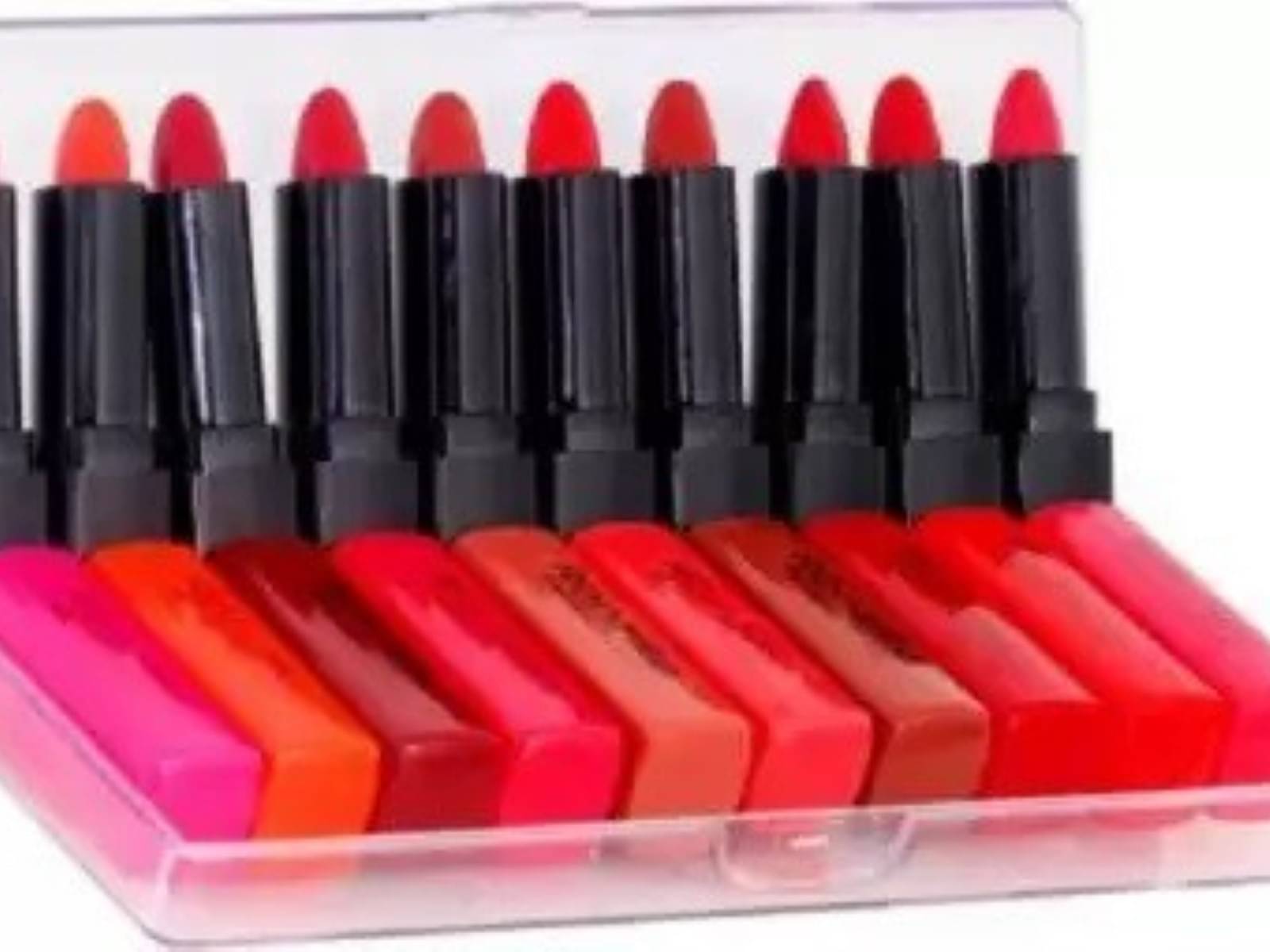     			Yelgo Multi Matte Long Lasting Crayon Lipstick ( Pack of 10 )