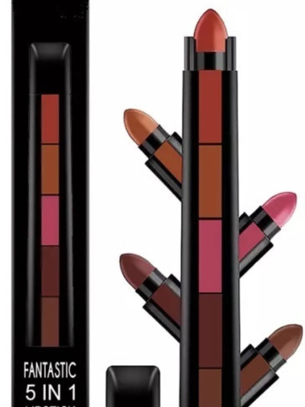     			Yelgo Multi Matte Long Lasting Crayon Lipstick ( Pack of 1 )
