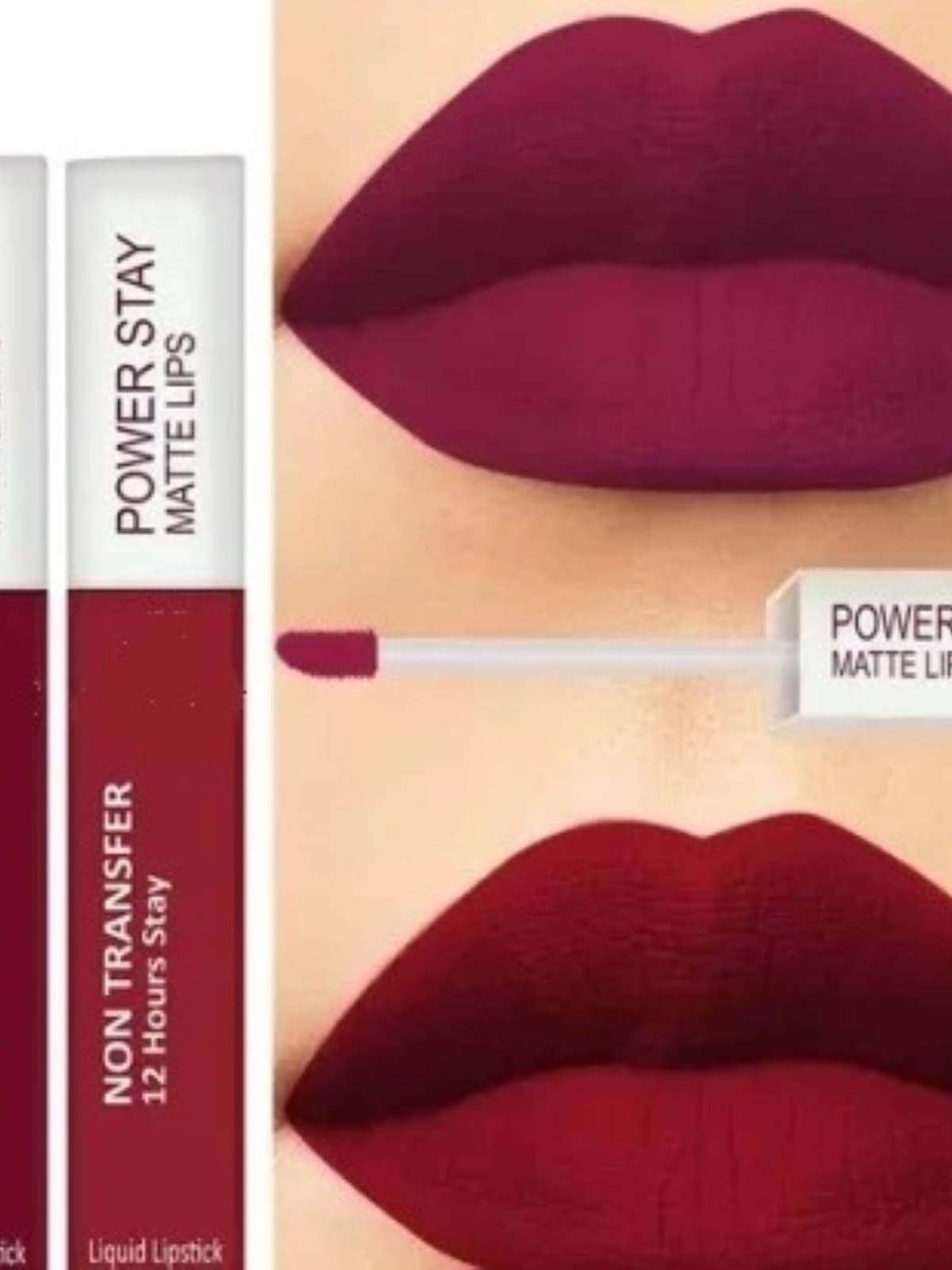     			Yelgo Red Matte Long Lasting Liquid Lipstick ( Pack of 2 )