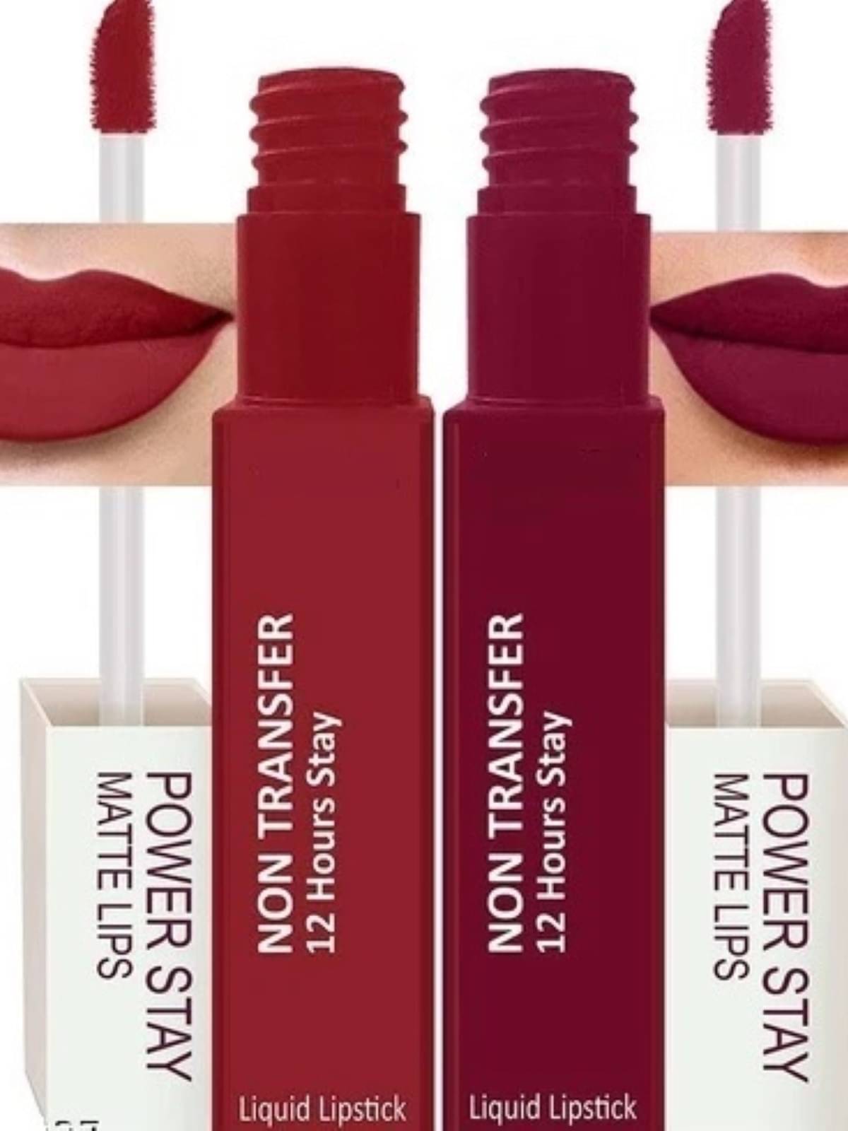     			Yelgo Red Matte Long Lasting Liquid Lipstick ( Pack of 2 )