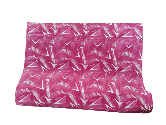     			mopak decor Polyester Abstract Fridge Mat & Cover ( 500 45 ) Pack of 1 - Pink