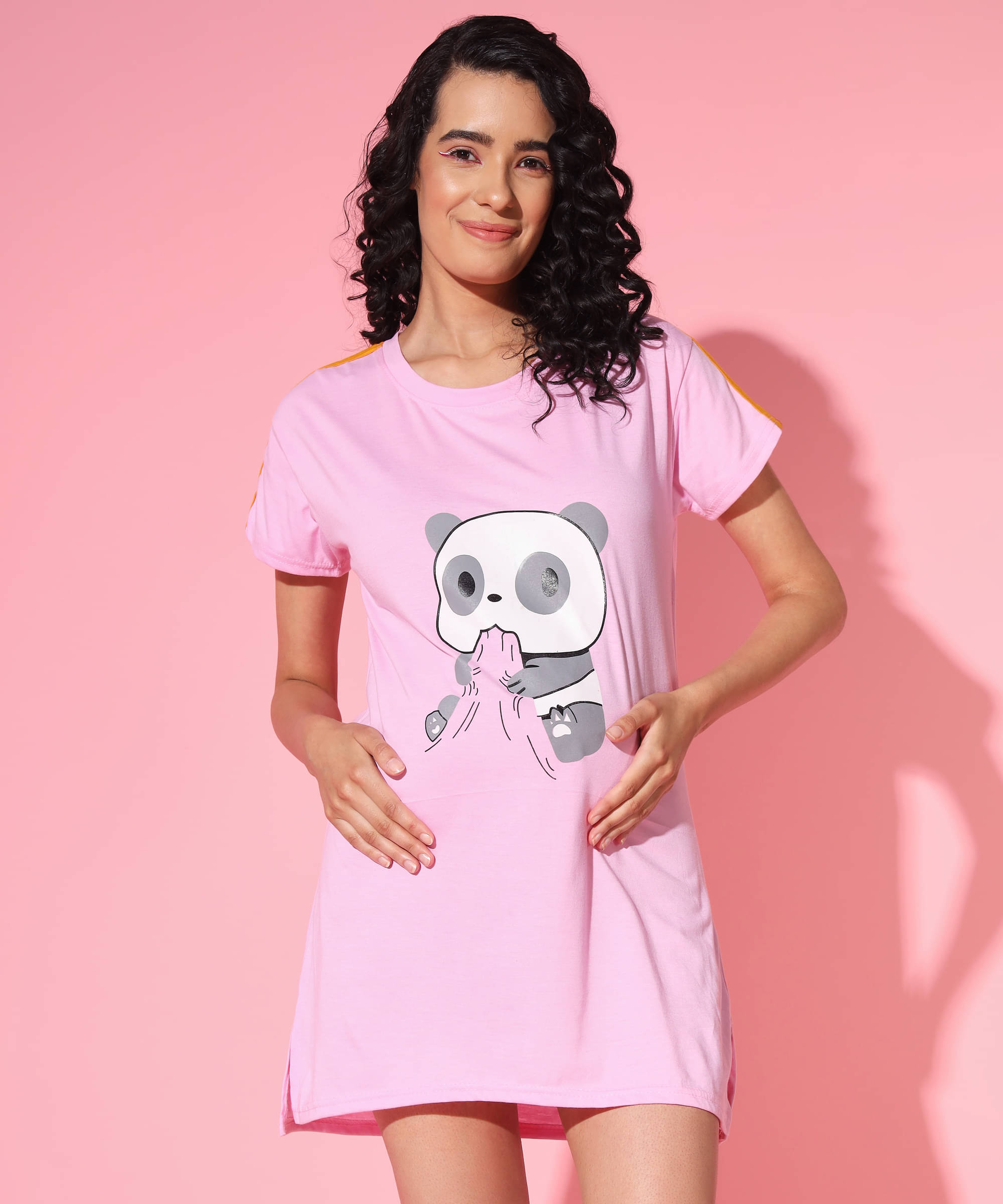     			GRAND MALBORK Pink Cotton Women's Maternity Dress ( Pack of 1 )