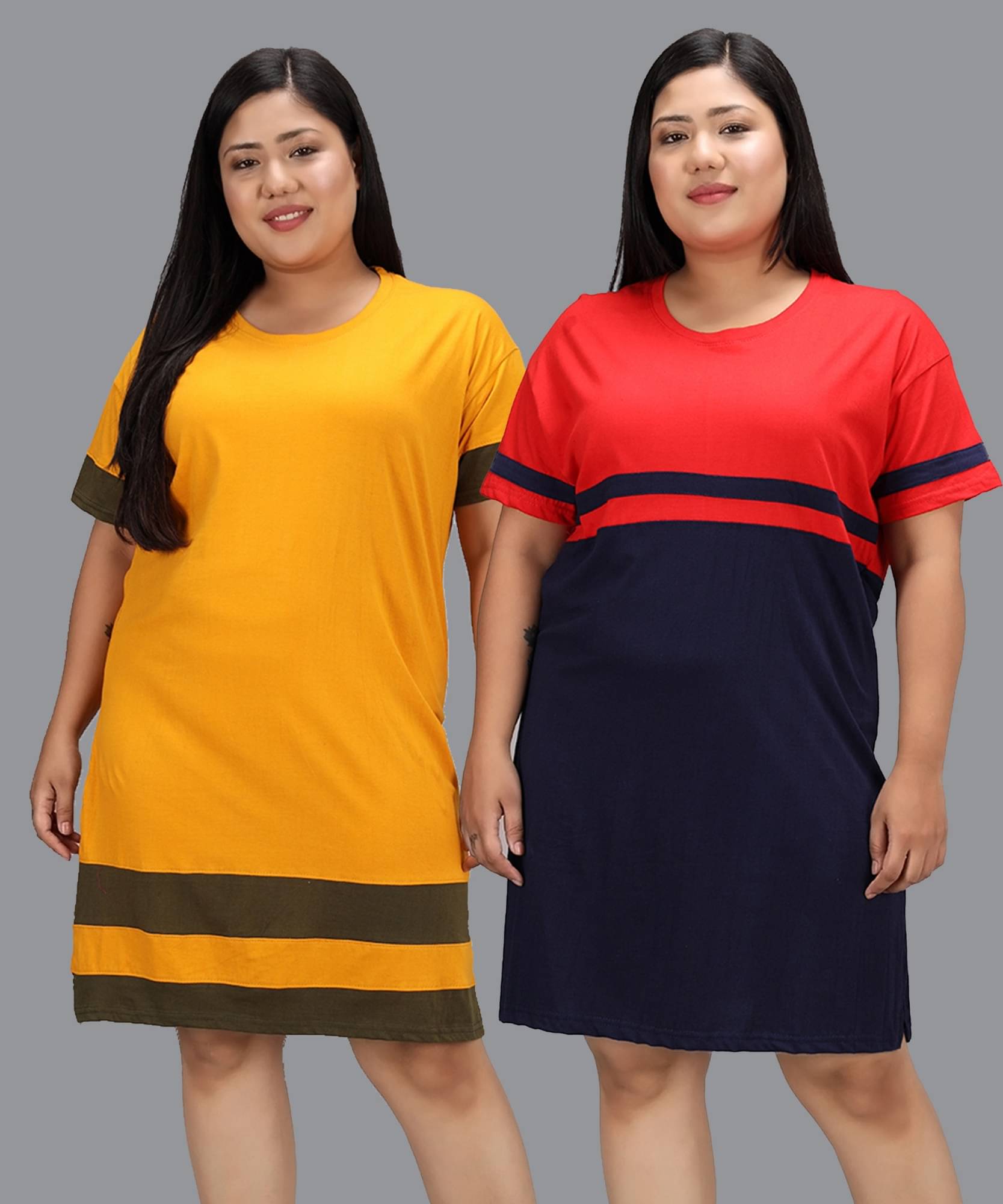     			GRAND MALBORK Women Cotton Printed Regular Fit Round Neck T-Shirt ( Multicolor )