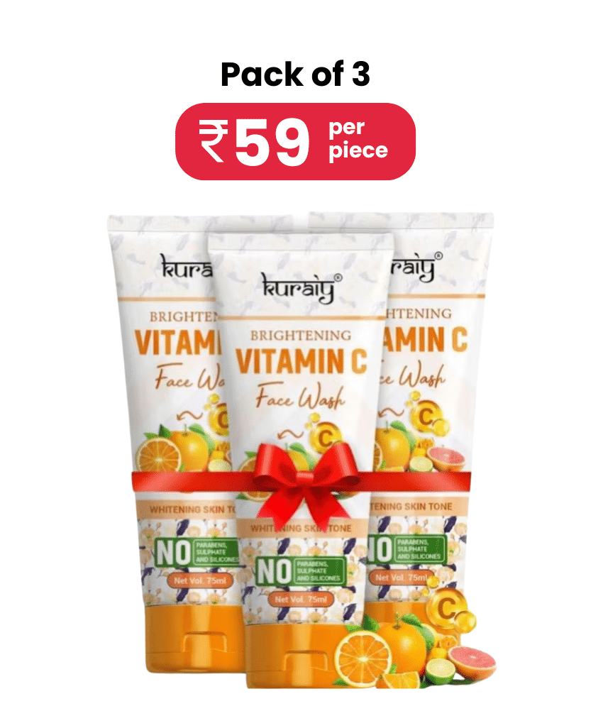 KURAIY Face Wash Soothing Clear Calming Facial Cleanser 75 ml pack of 3 KURAIY Face Wash Soothing Clear Calming Facial Cleanser 75 ml pack of 3