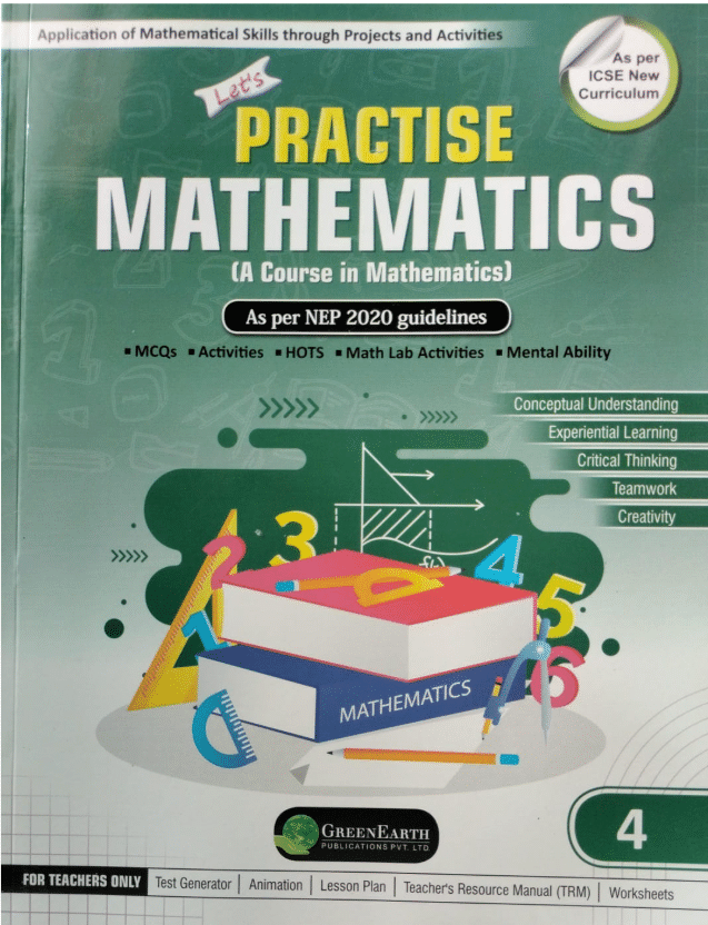 Lets PRACTISE MATHEMATICS CLASS 4 Lets PRACTISE MATHEMATICS CLASS 4