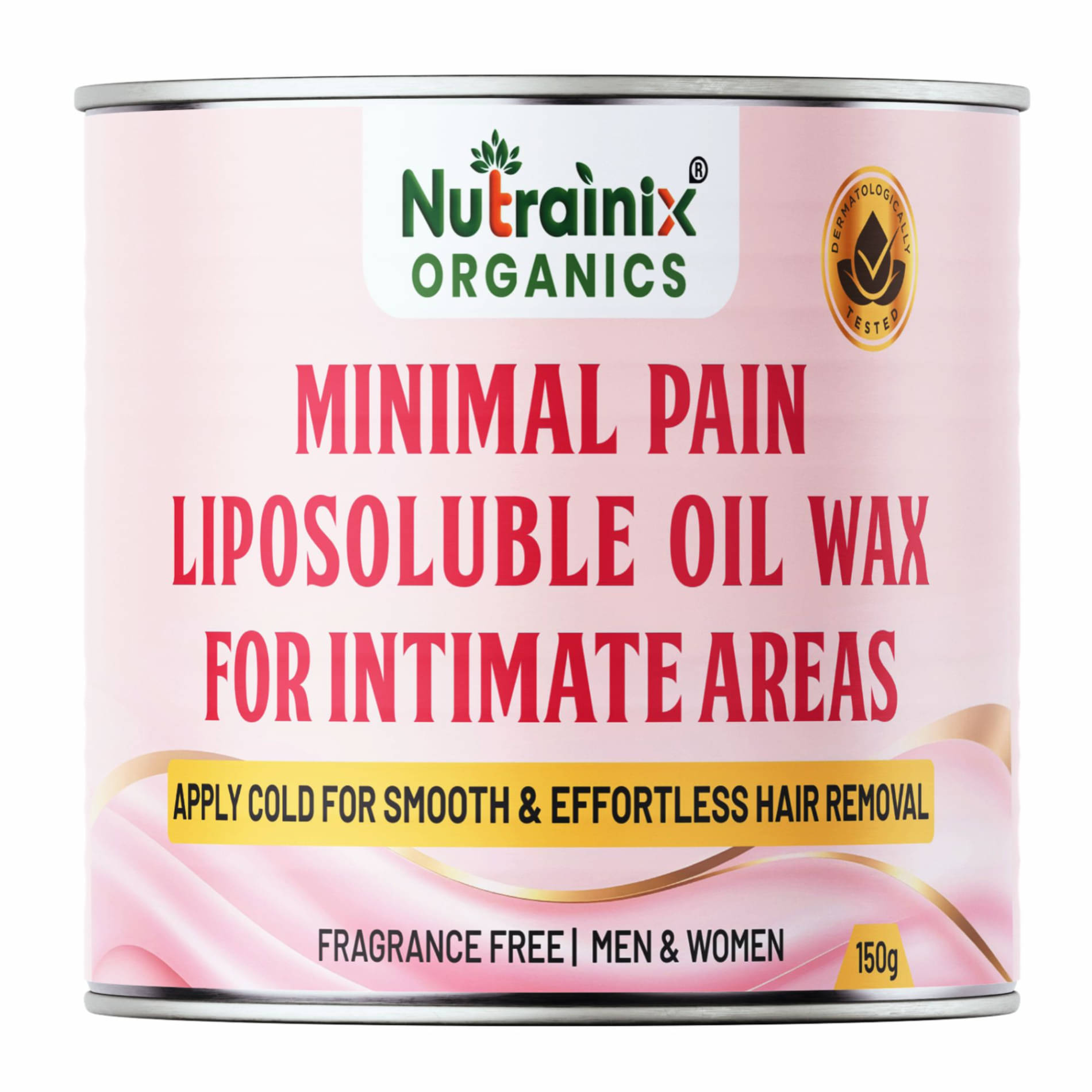     			Nutrainix Organics Natural Hair Removal Wax for Men & Women 150 ( Pack of 1 )