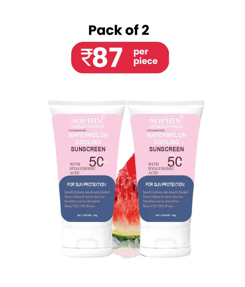     			SOPHIN SPF 50 Sunscreen Cream For All Skin Type ( Pack of 2 )