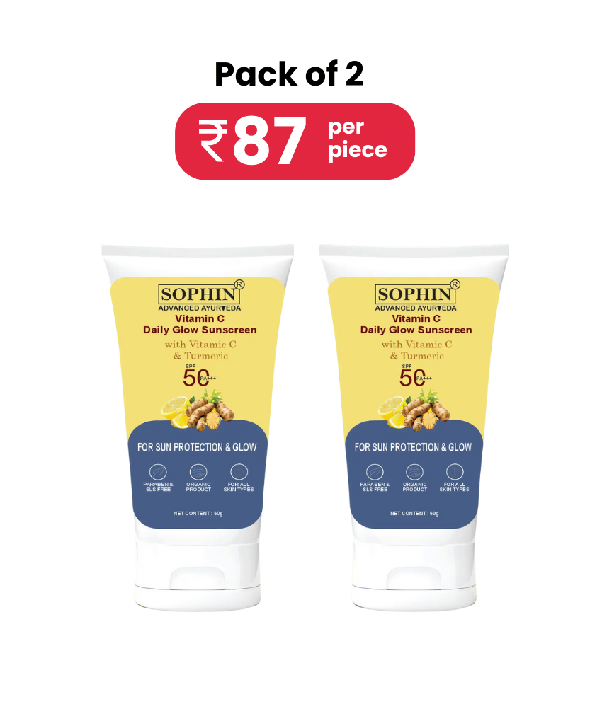     			SOPHIN SPF 50 Sunscreen Cream For All Skin Type ( Pack of 2 )