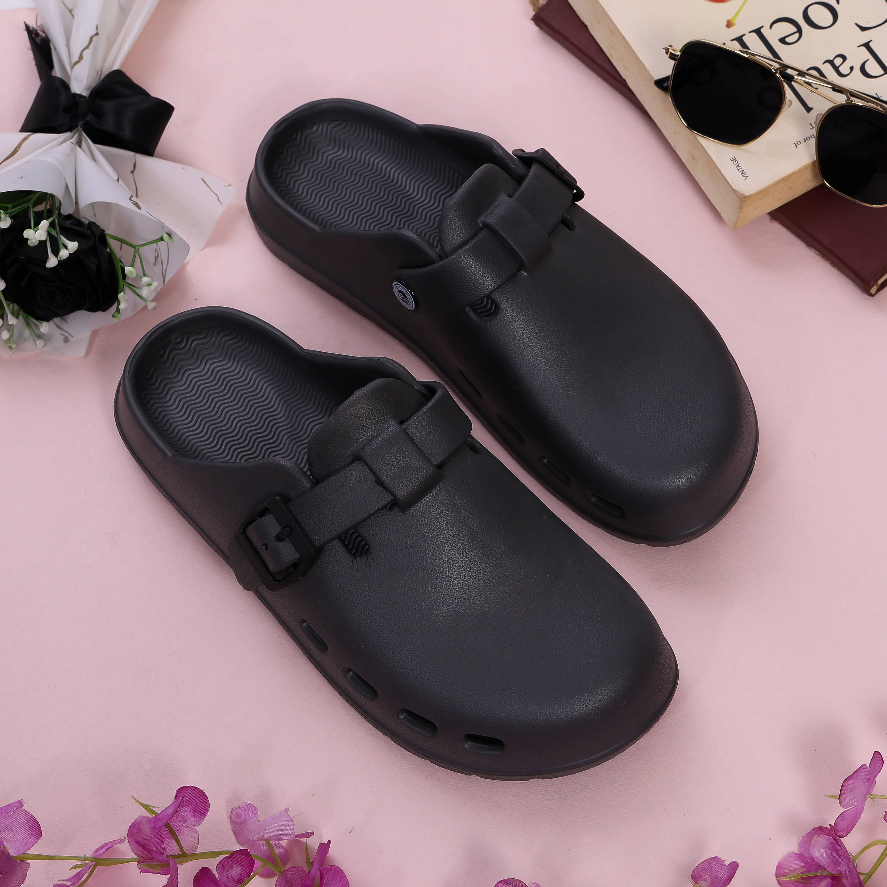 Style Height - Black Men's Clogs Style Height - Black Men's Clogs