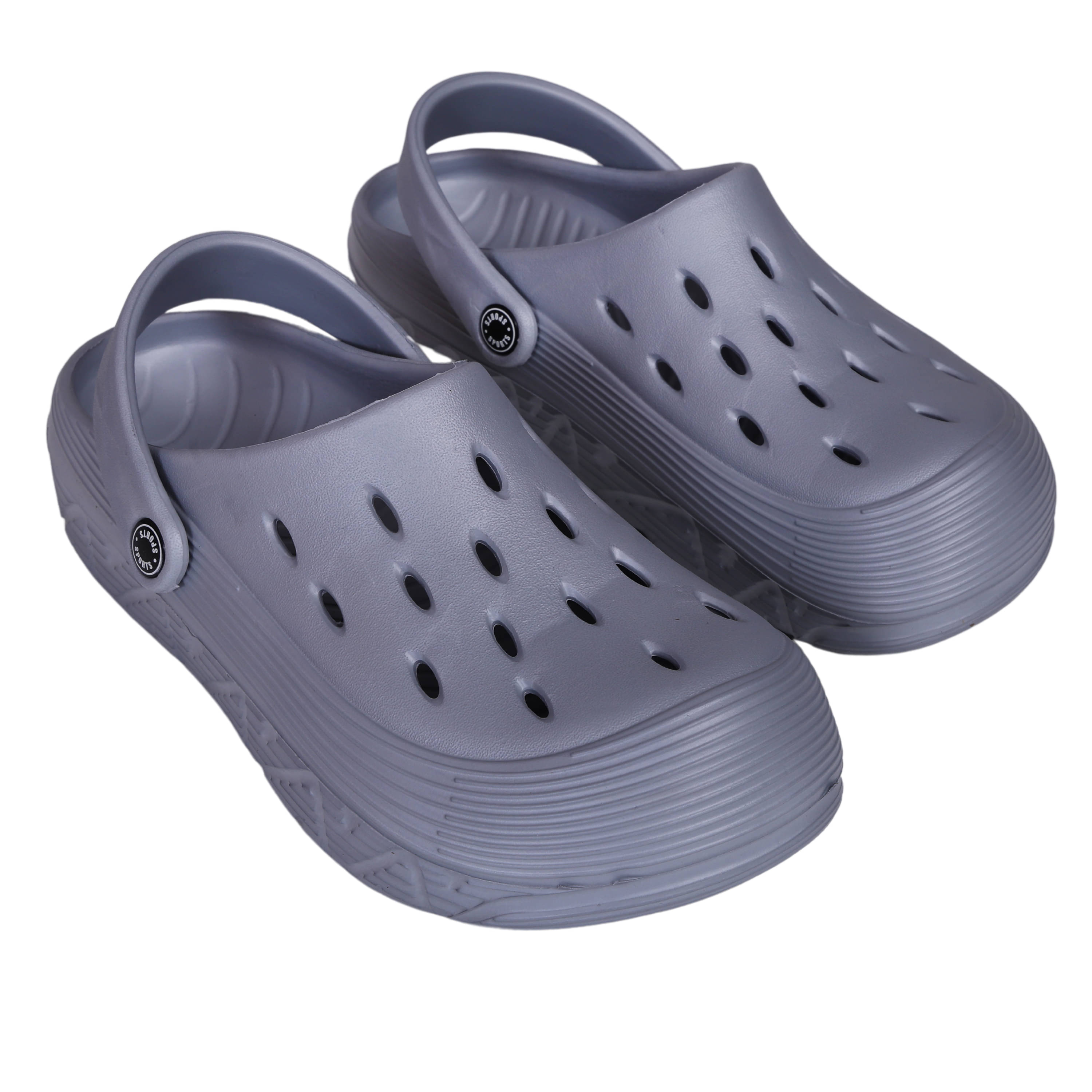 Style Height - Grey Men's Clogs Style Height - Grey Men's Clogs