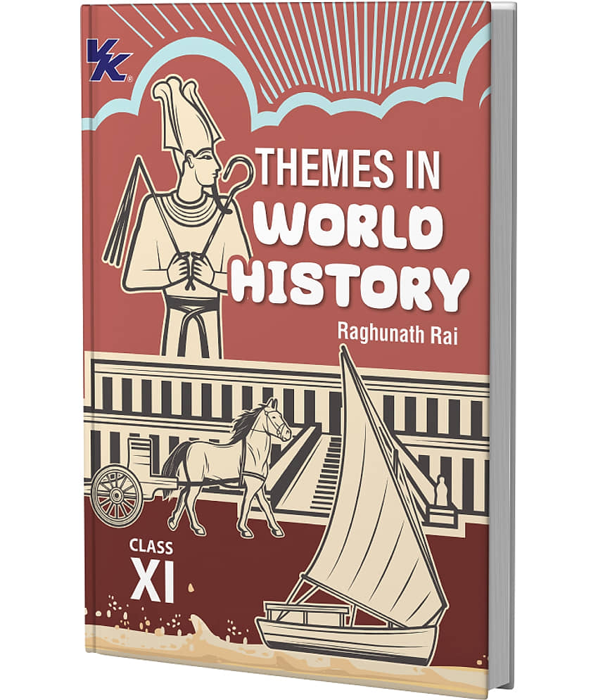 Themes in World History Book for Class 11 | CBSE (NCERT Solved) | Examination 2025-26 | by VK Global Publications - Stationery | Buy online on ZillyBuy