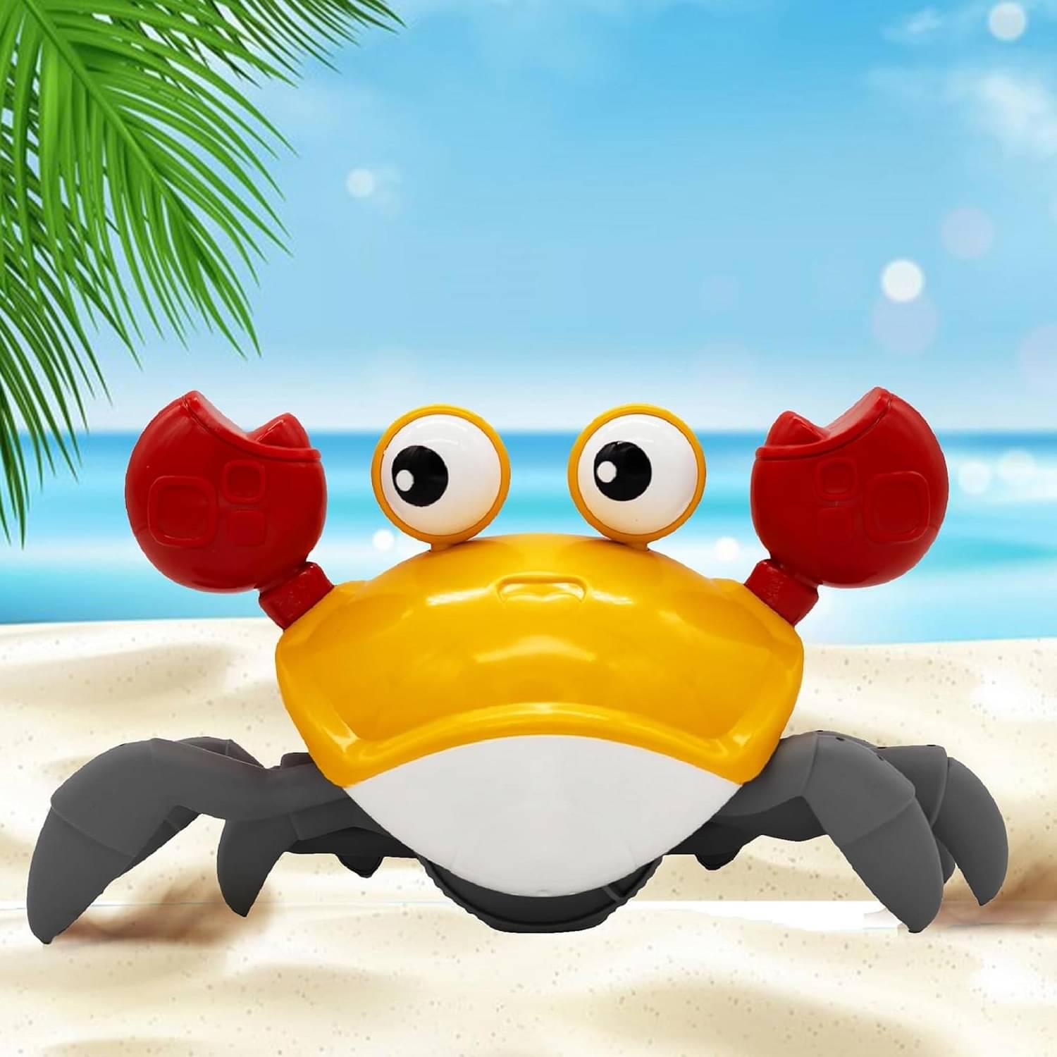 Toybharat Musical dancing and Crawling Crab Toy |Kids |Intractive Toys Toybharat Musical dancing and Crawling Crab Toy |Kids |Intractive Toys