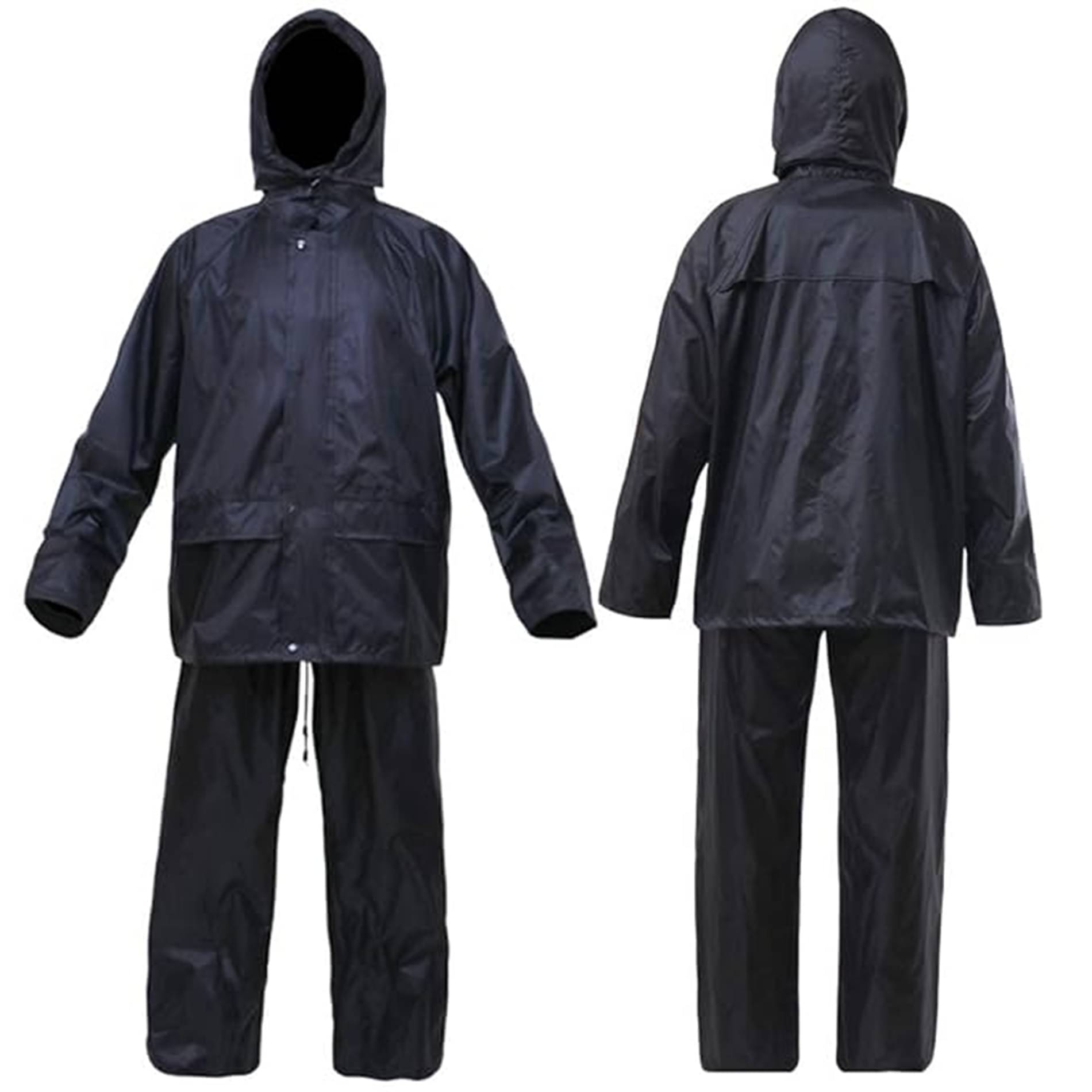 ATIPRIYA Polyester Raincoat Set - Black ATIPRIYA Polyester Raincoat Set - Black