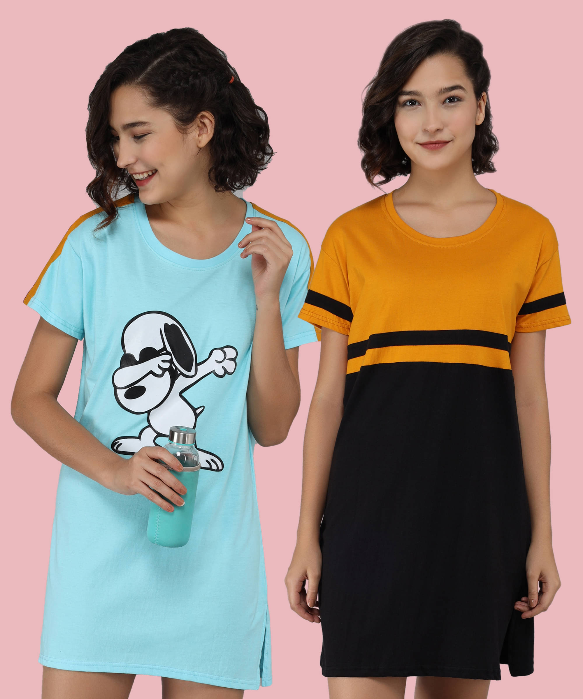     			GRAND MALBORK Women Cotton Printed Regular Fit Round Neck T-Shirt ( Multicolor )