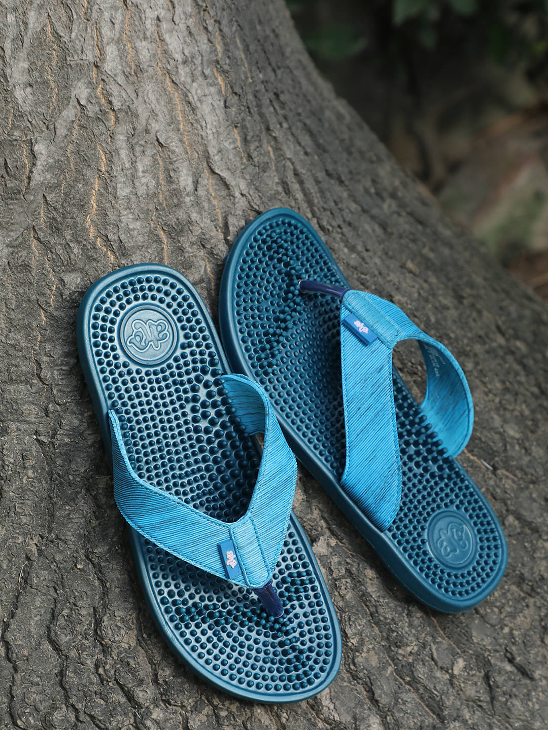     			Liberty Blue Men's Massage Flip Flop