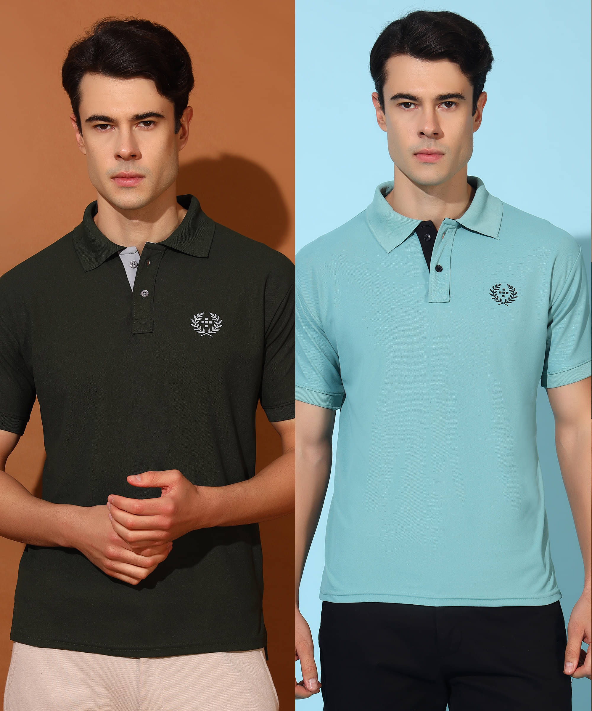     			Quin Fletcher Men Polyester Regular Fit Solid Polo T Shirt ( Multicolor )