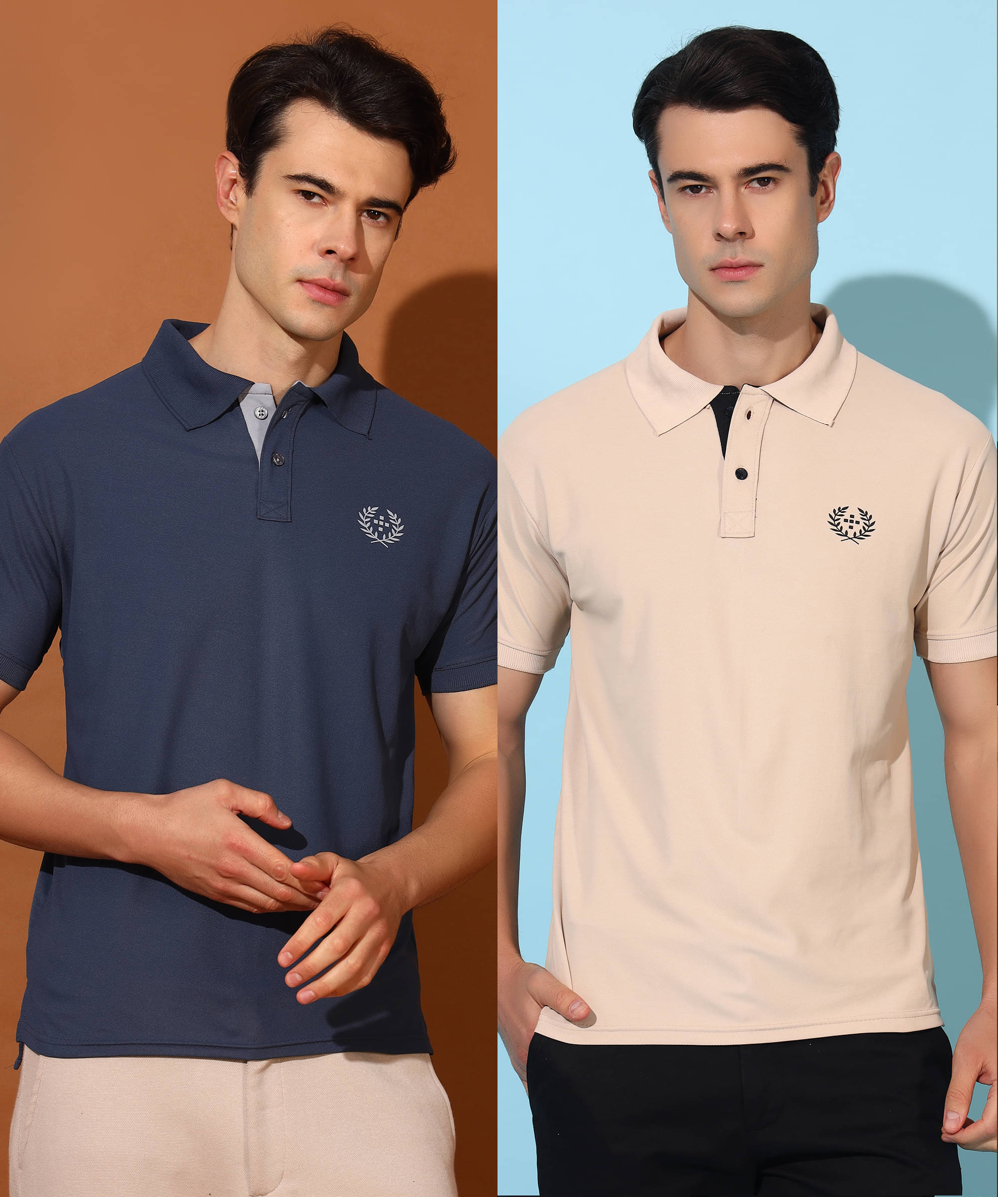     			Quin Fletcher Men Polyester Regular Fit Solid Polo T Shirt ( Multicolor )