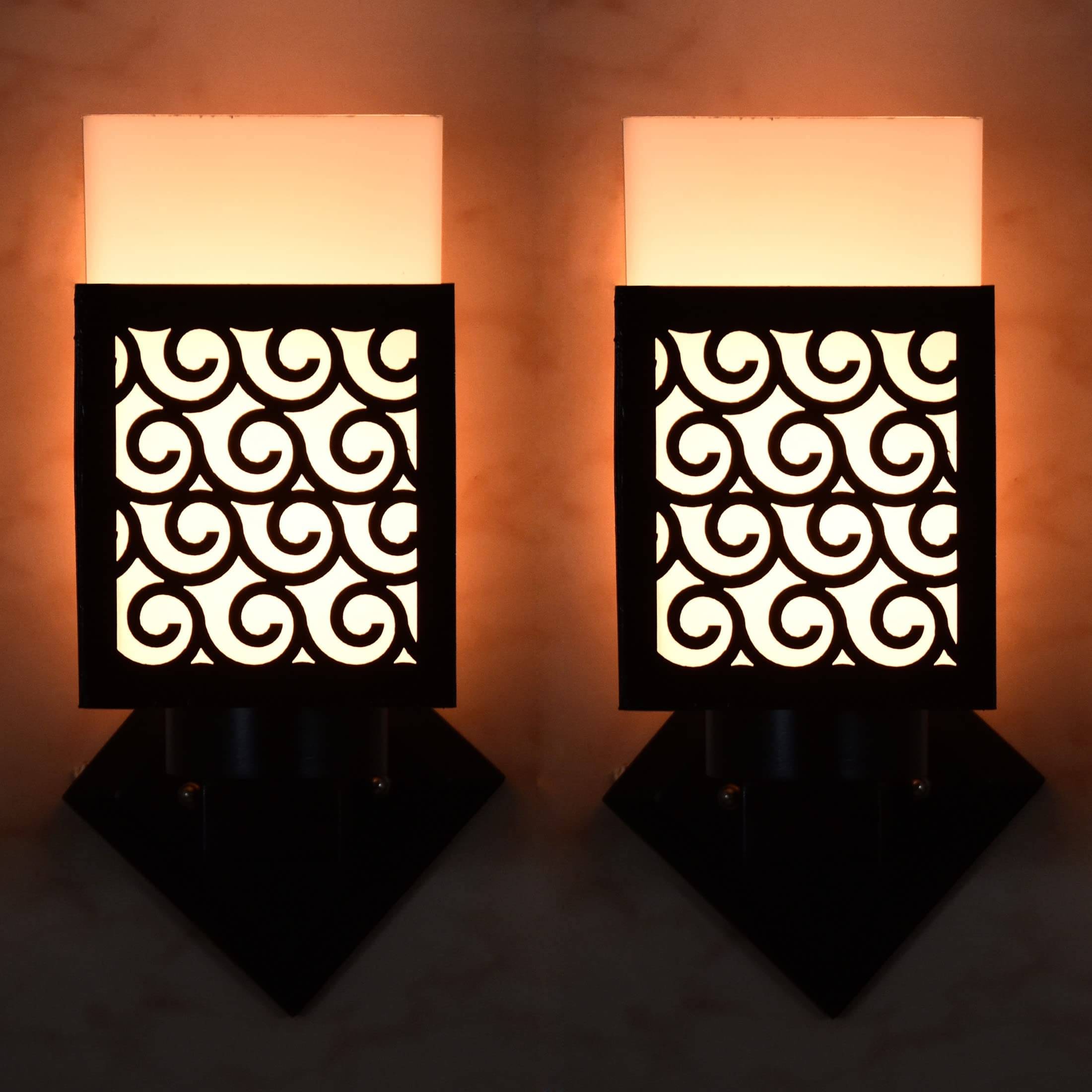 AFAST Multicolor Up Light Wall Lamp ( Pack of 2 ) AFAST Multicolor Up Light Wall Lamp ( Pack of 2 )
