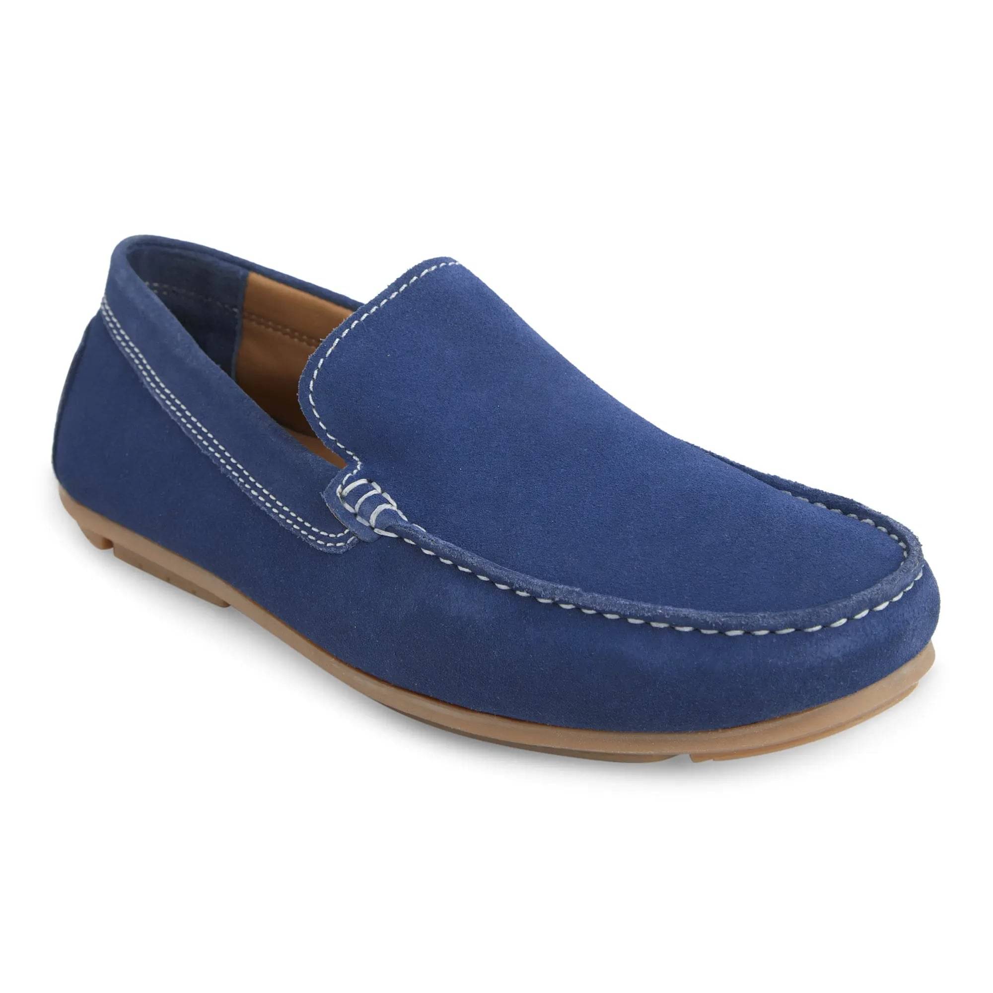 ERGON EM-02 Men's Casual Navy Shoes Navy Men's Slip-on Shoes ERGON EM-02 Men's Casual Navy Shoes Navy Men's Slip-on Shoes