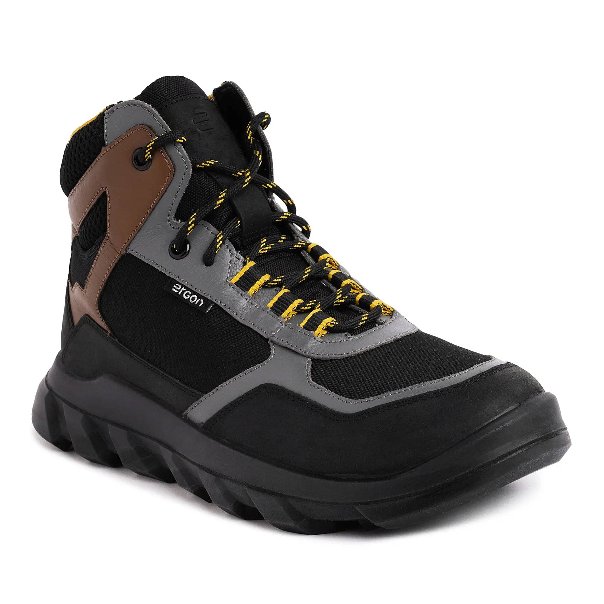     			ERGON Outdoor EO 1 Men Black Shoes Black Men's Outdoor Shoes