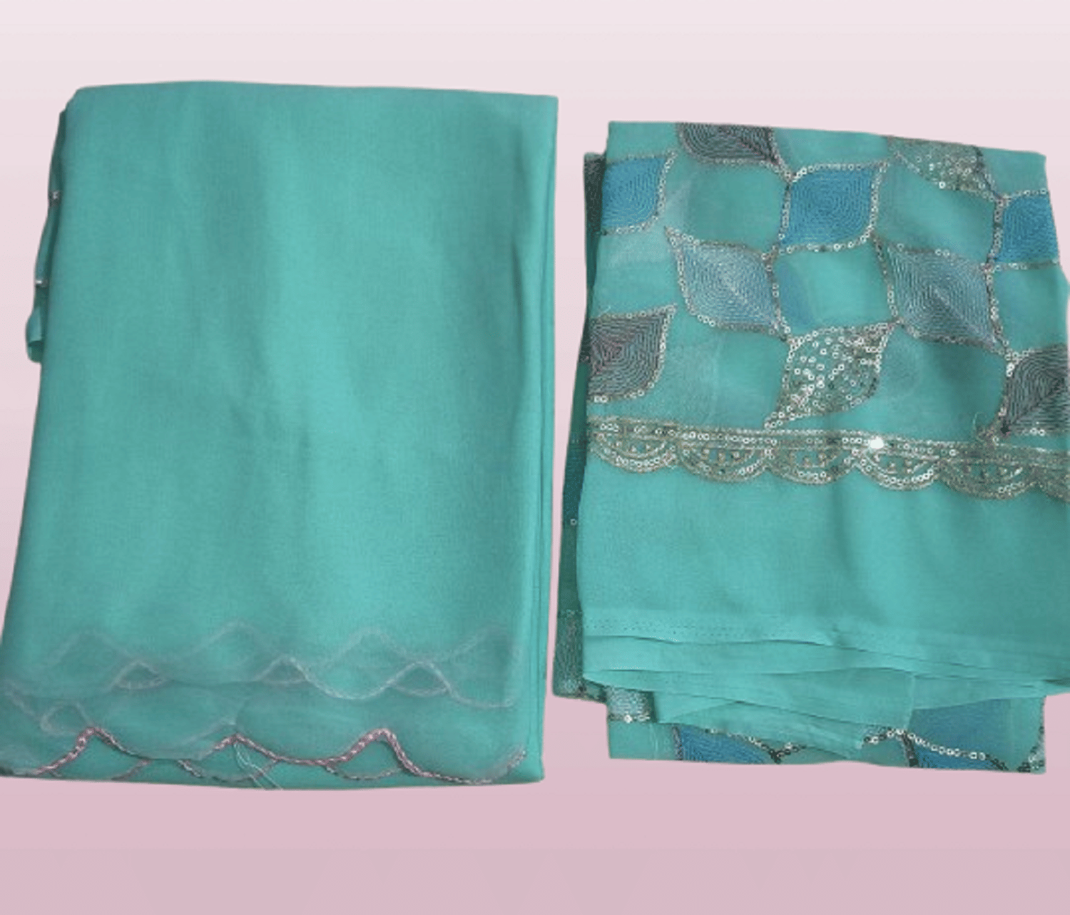     			GOPI SAREE Georgette Solid Saree With Unstitched Blouse Piece ( Black )