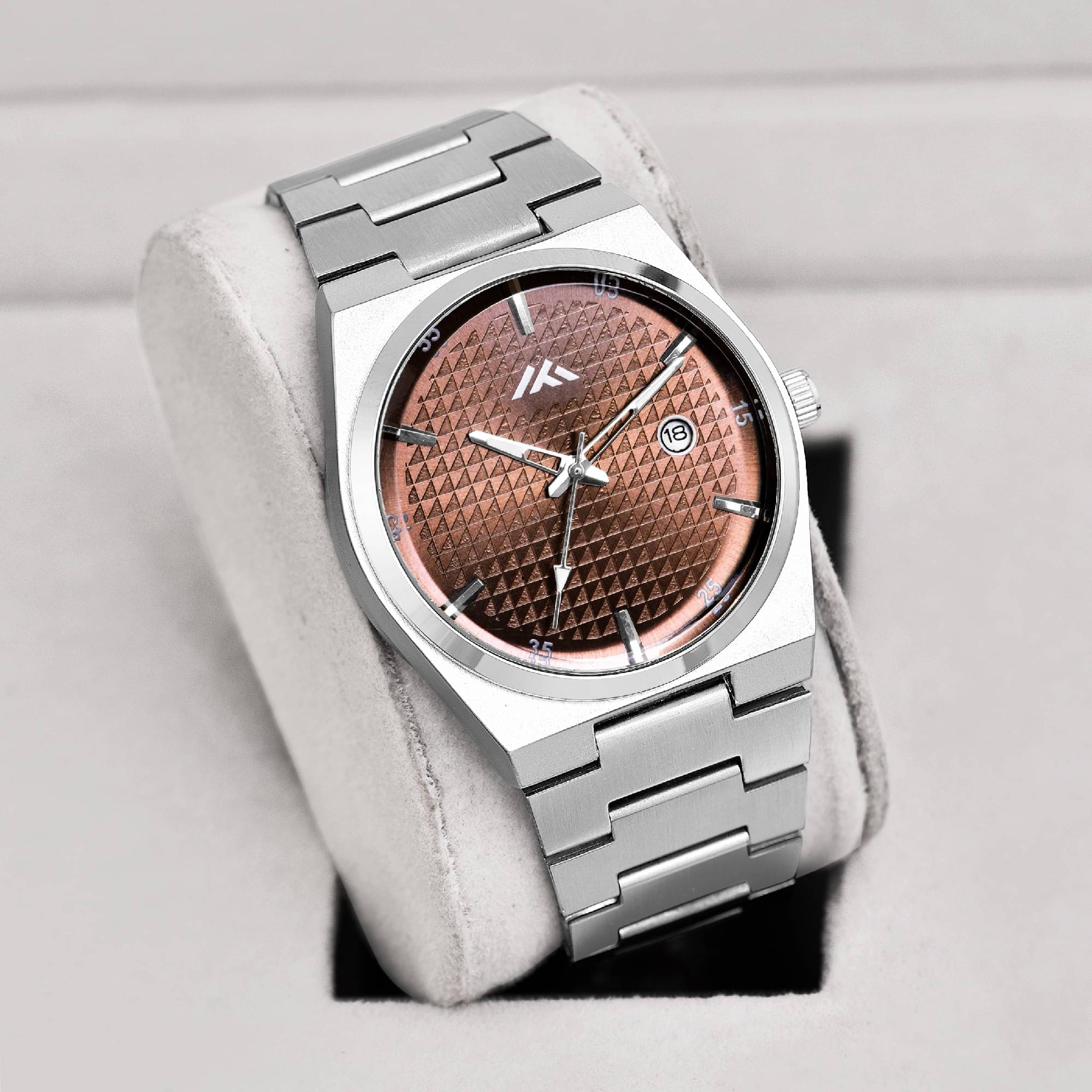     			Newman Silver Metal Analog Men's Watch