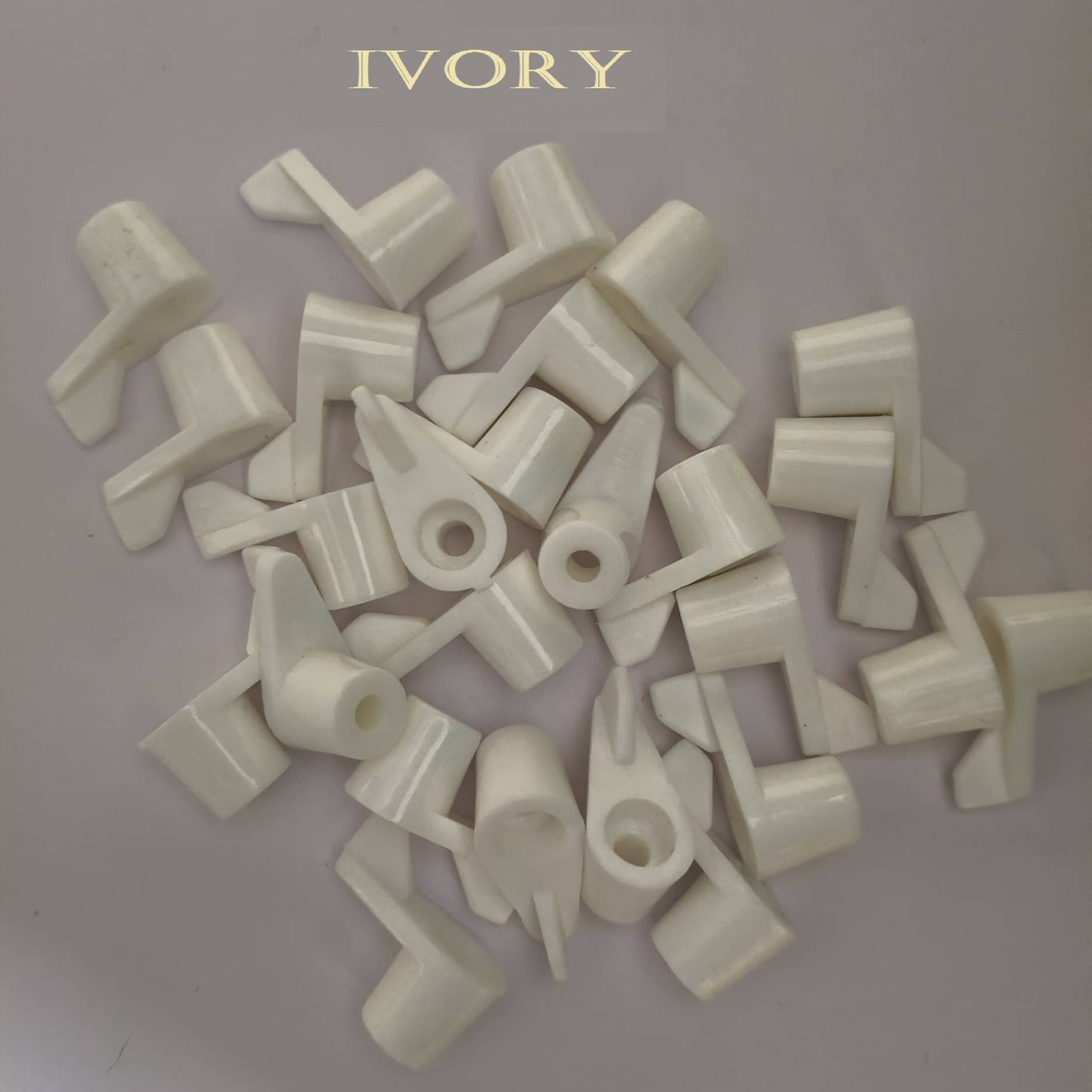 Plastic Stoppers for Mosquito Net Window,Colour-Ivory (30 Pcs) Plastic Stoppers for Mosquito Net Window,Colour-Ivory (30 Pcs)