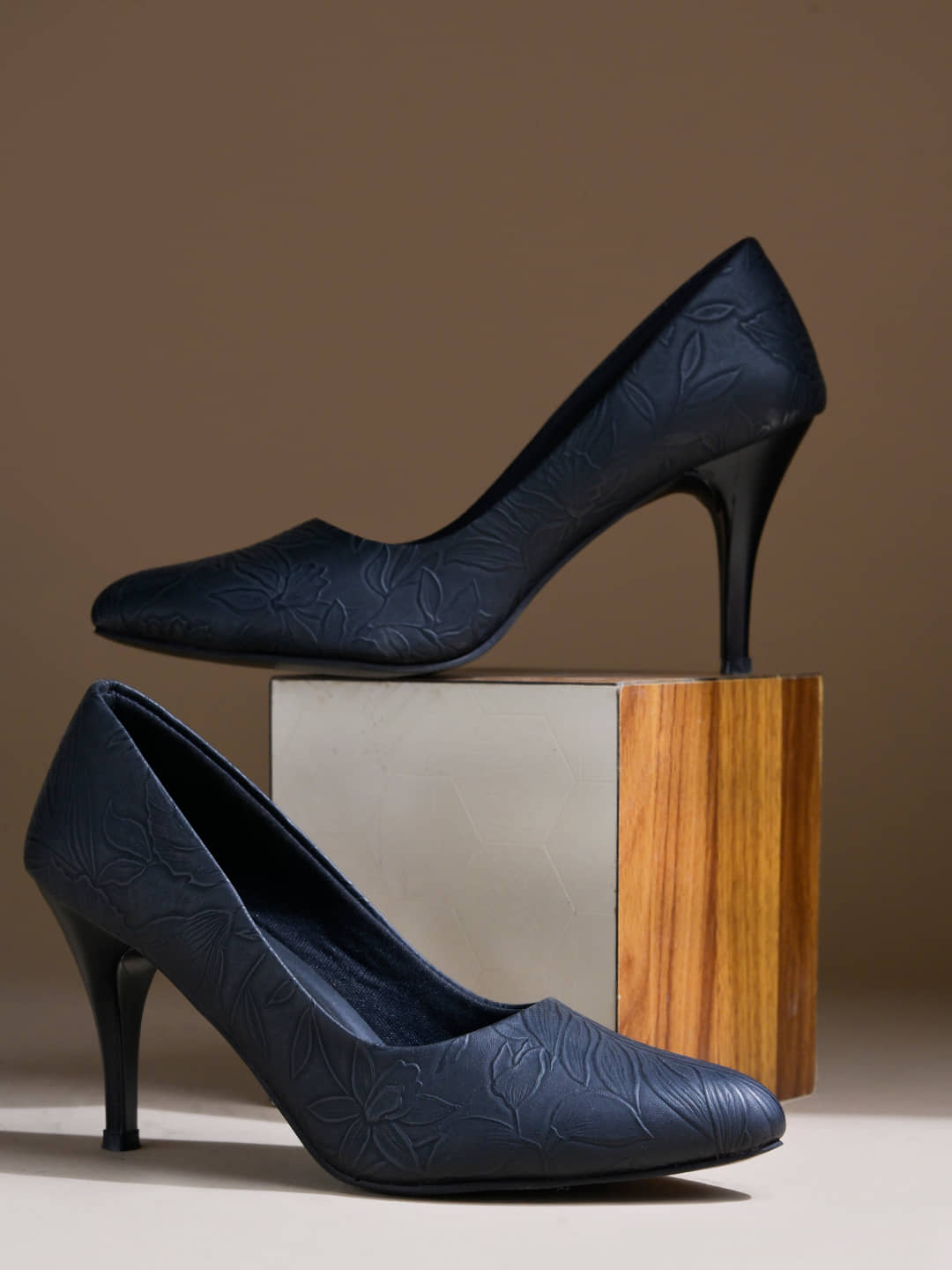 Shoetopia Black Women's Pumps Heels - Heels | Buy online on ZillyBuy